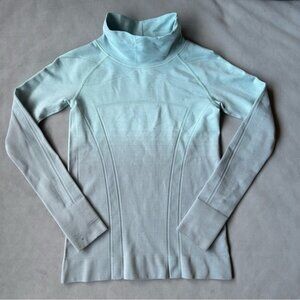Ivivva ~ Long Sleeve Mock Neck Ombré Shirt ~ Girls Size 12